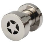 2 Gauge Screw Fit Star Tunnel