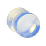 2 Gauge Opalite Stone Ear Gauge