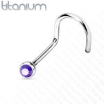 Purple Titanium Nose Screw