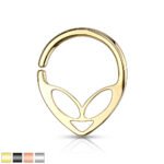 Alien Bendable Hoop Ring For Ear Cartilage, Daith, or Nose Septum