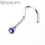 Blue Titanium Nose Screw