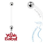 Yeah Baby Pregnancy Belly Ring
