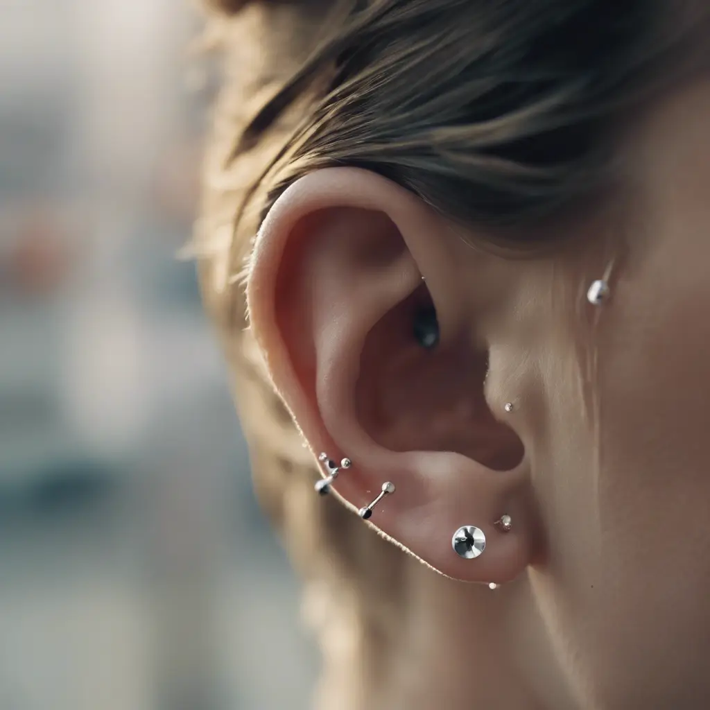 Surface Tragus Piercing 101 The New Statement in Body Art The Body Rings