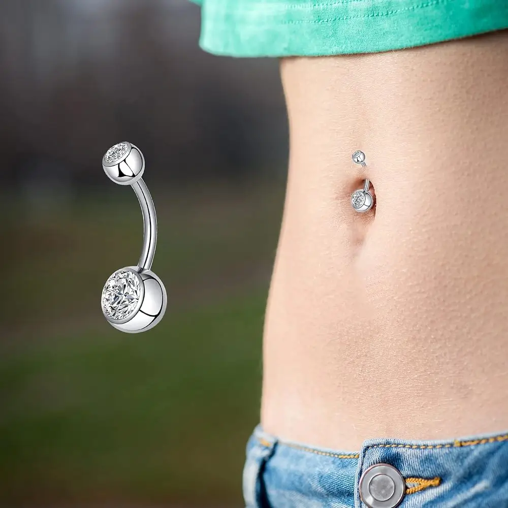 All About Barbell Navel Piercing The Body Rings